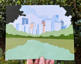 Piedmont Park By The Lake Print